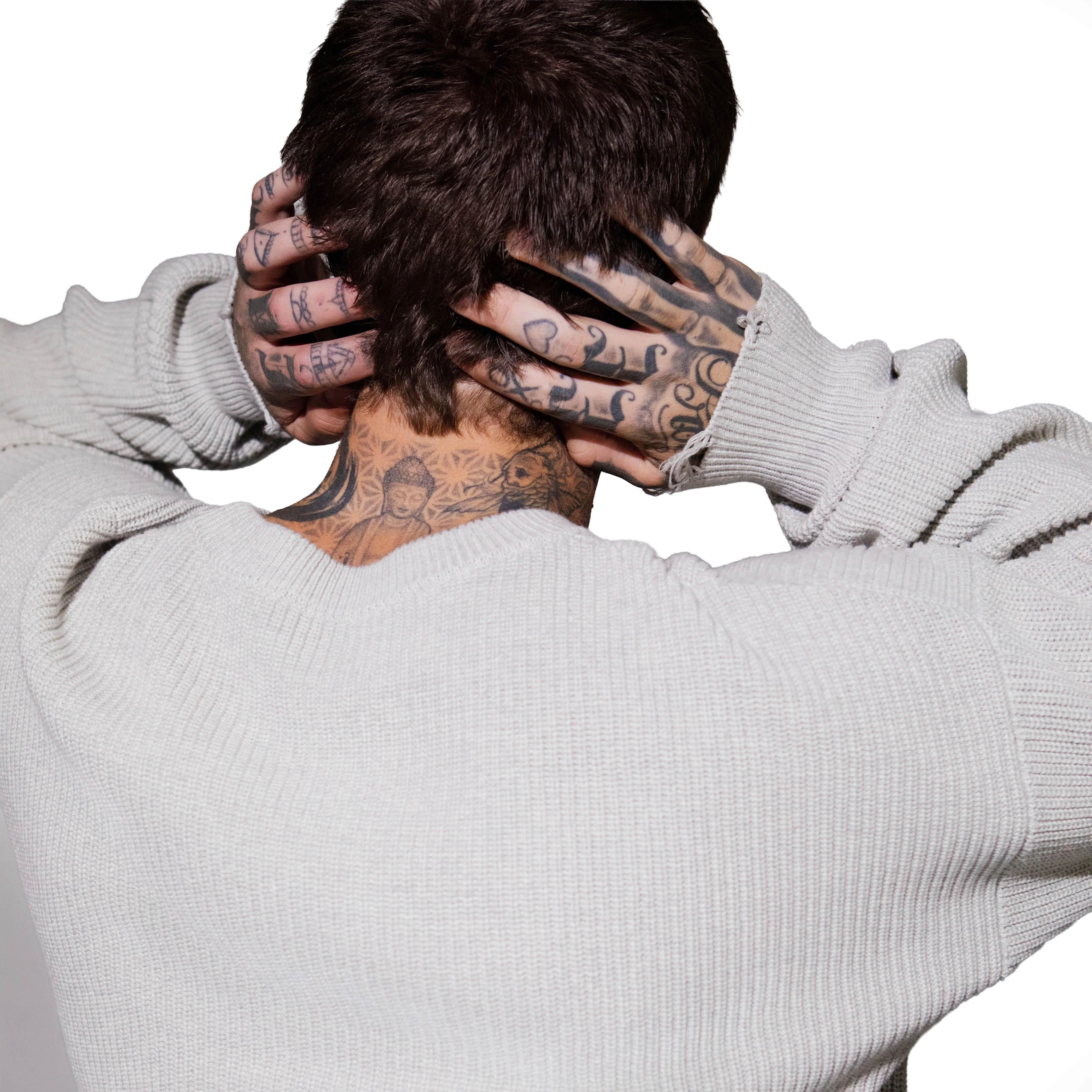 THE BEVERLY CREWNECK (GREY) - Image 4