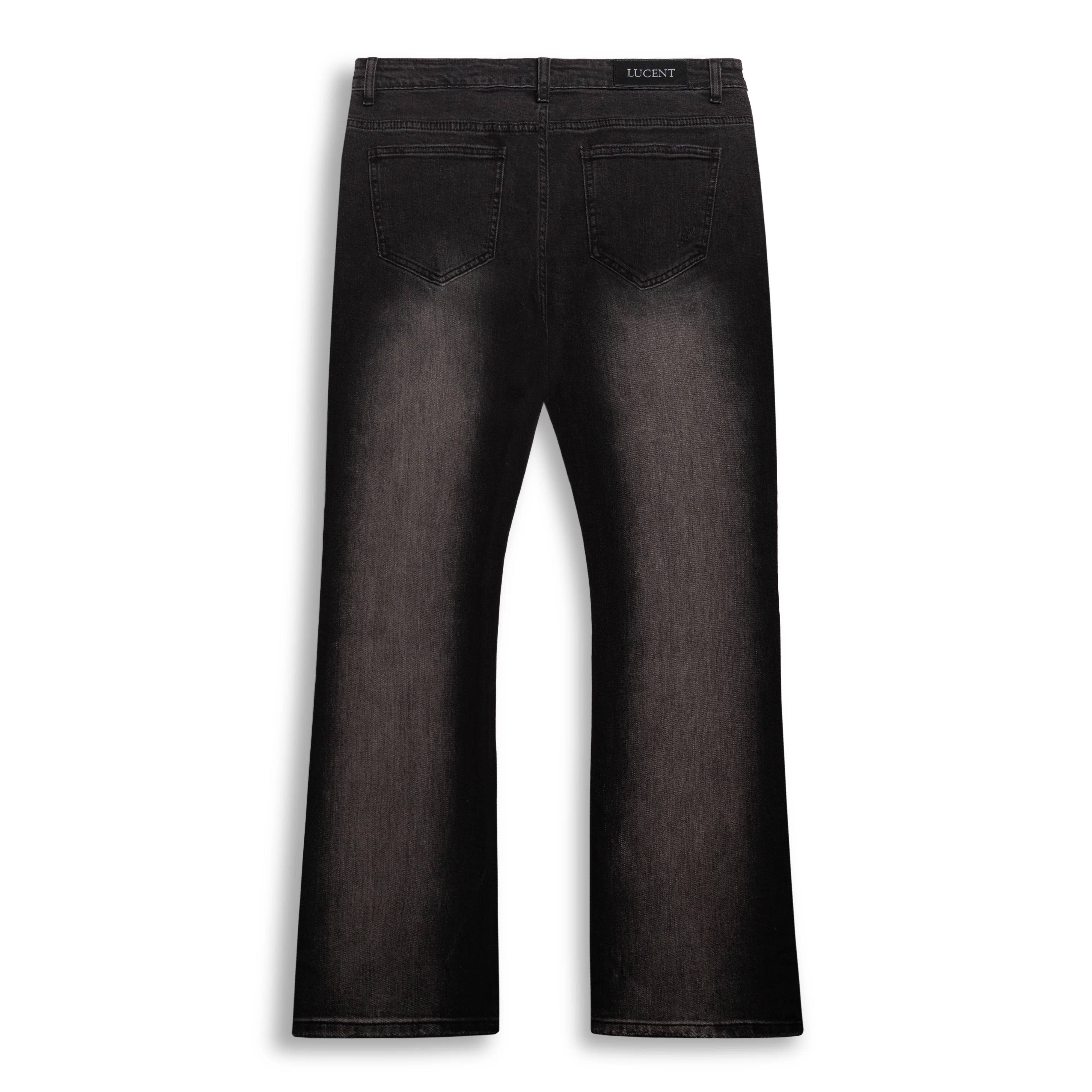 THE CANYON FLARE DENIM (BLACK) - Image 2