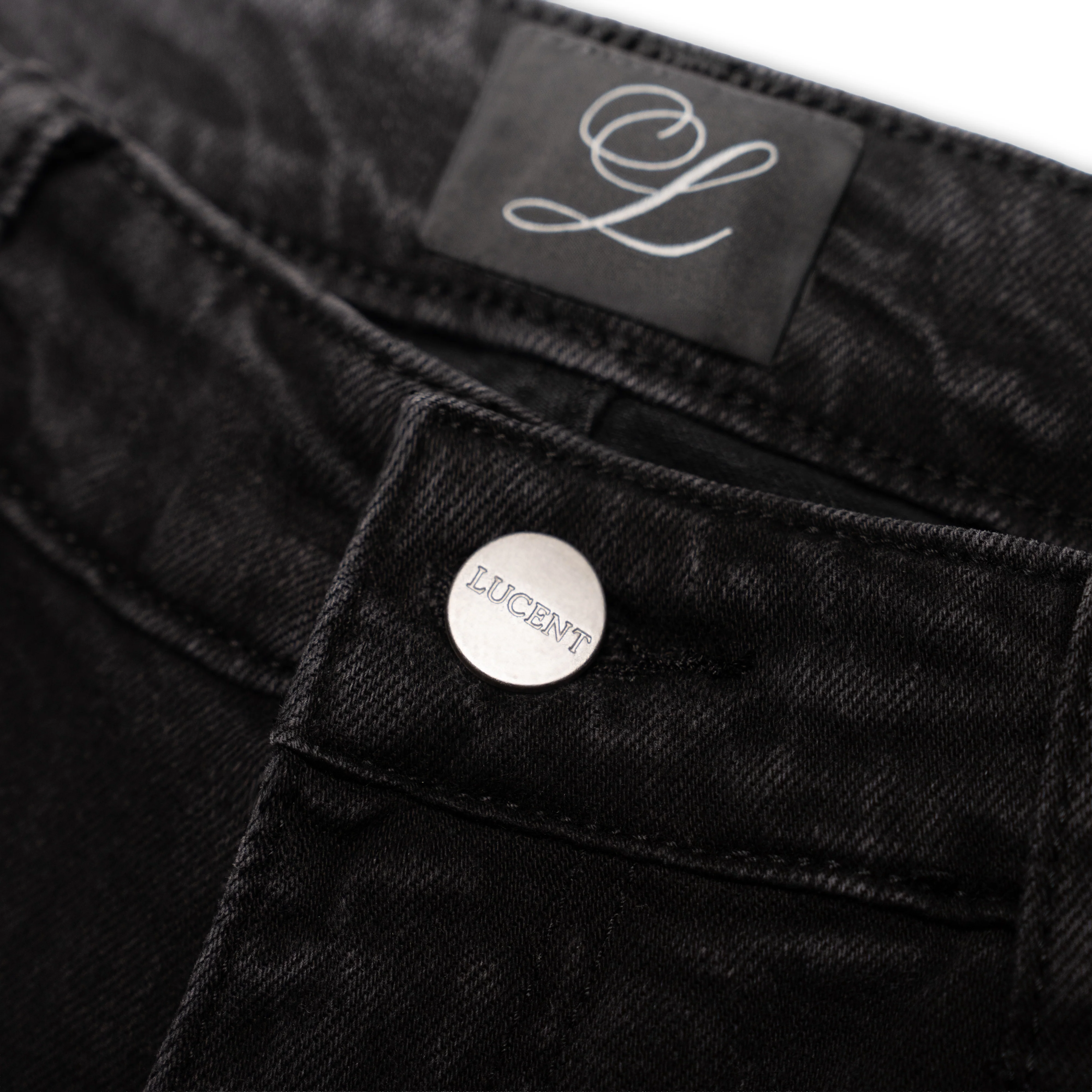 THE CANYON FLARE DENIM (BLACK) - Image 4