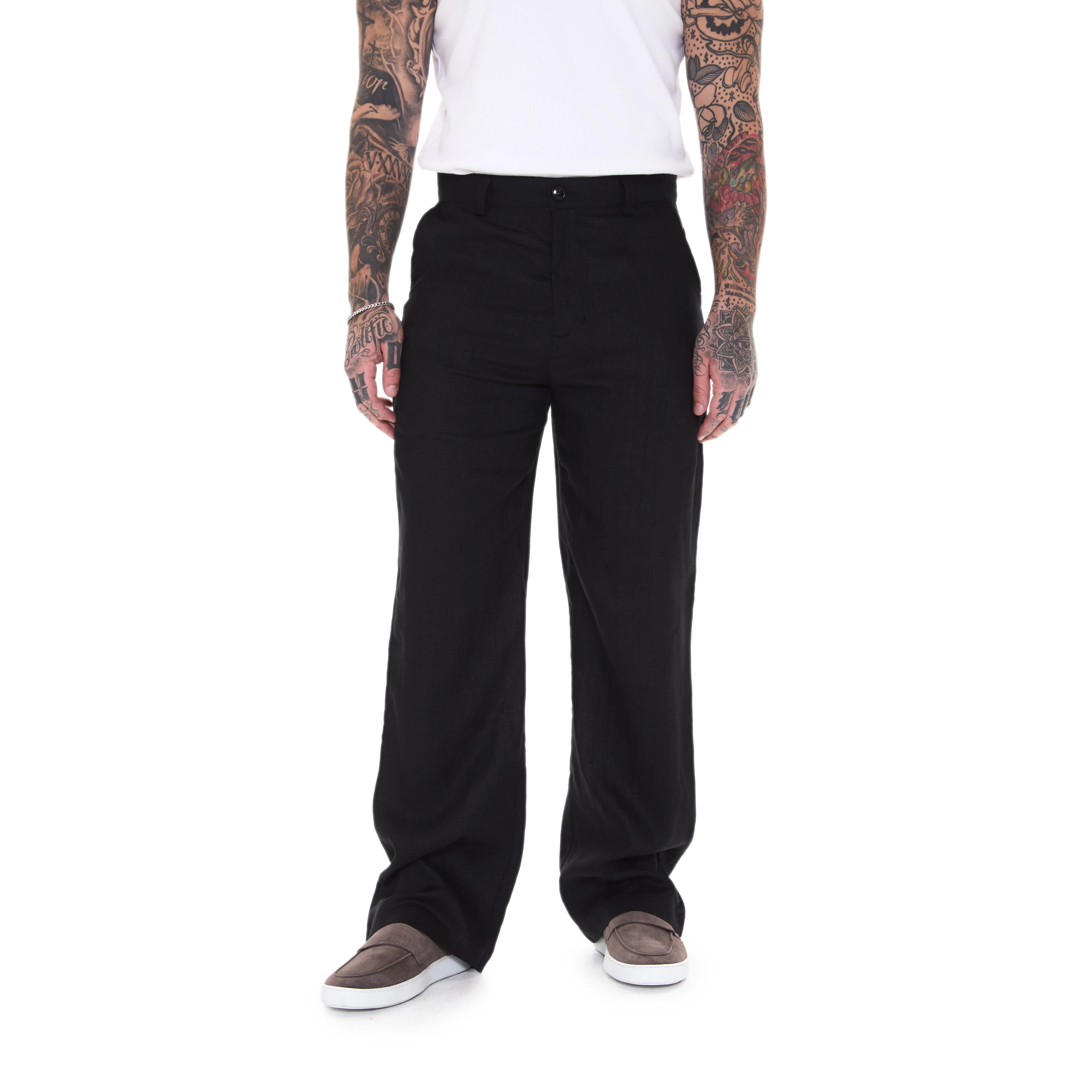 THE CLASSIC LINEN (BLACK) - Image 4