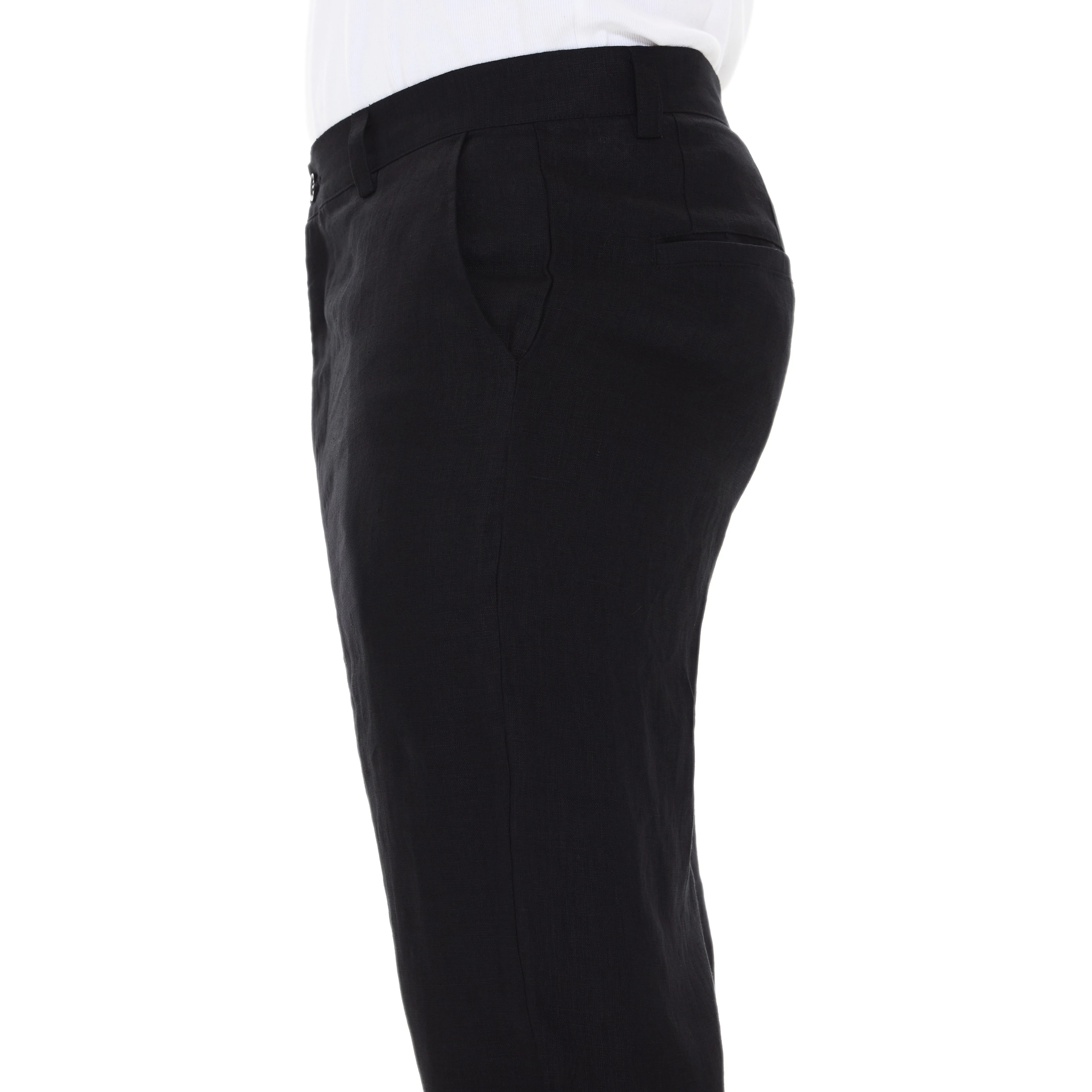 THE CLASSIC LINEN (BLACK) - Image 7